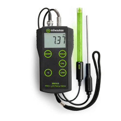 Miernik pH i temperatury wody Milwaukee MW102 PRO+ 2-in-1 z ATC Miernik pH i temperatury wody Milwaukee MW102 PRO+ 2-in-1 z ATC