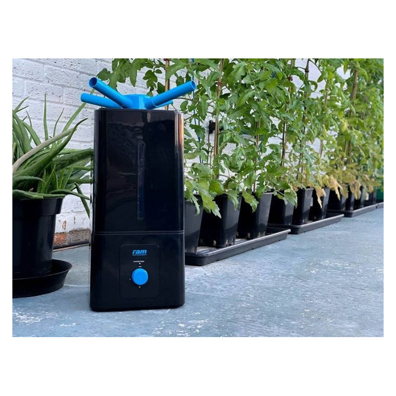Ultradźwiękowy nawilżacz RAM ze zbiornikiem 13L, 1100 ml/h